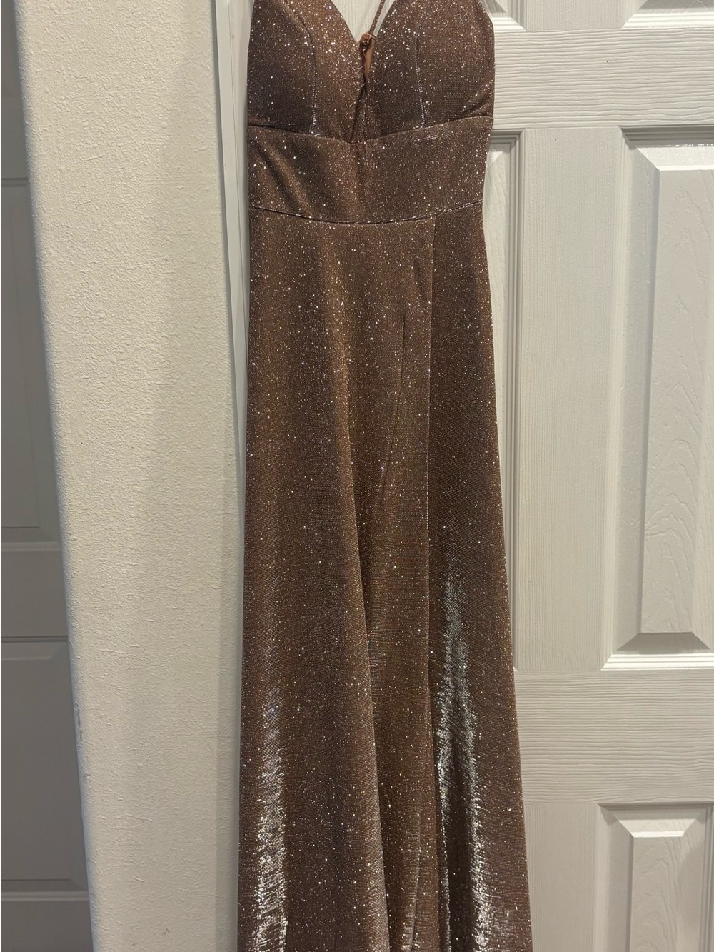 Midnight Doll Size 5 women’s spaghetti strap formal gown.